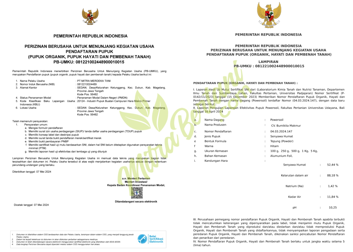 SK Kementan POWERSOIL : 04.03.2024.147